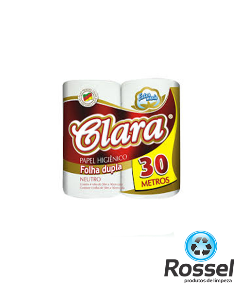 PAPEL HIGIENICO CLARAMAX FOLHA DUPLA C/64 ROLOS